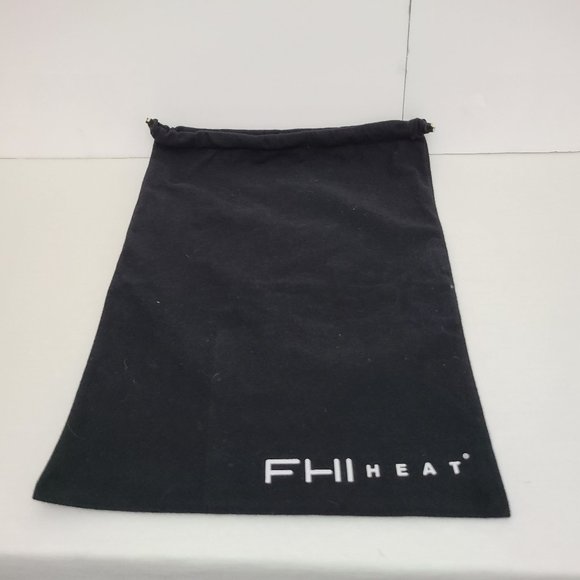 FHI heat Drawstring travel bag-Pouch-Holder- 16" x 11"-Black - Picture 1 of 4